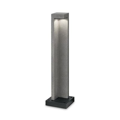 Ideal Lux Lighting Titano Integreret LED udendørs pullert lampe 1 lys granit 3000K IP55