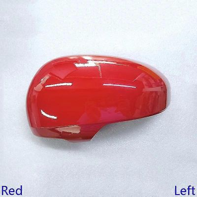 Auton lisävarusteet taustapeilin kansi Toyota Iq 2009 ~ 2015 peruutuspeili kuori peilikotelo kotelo Red Left