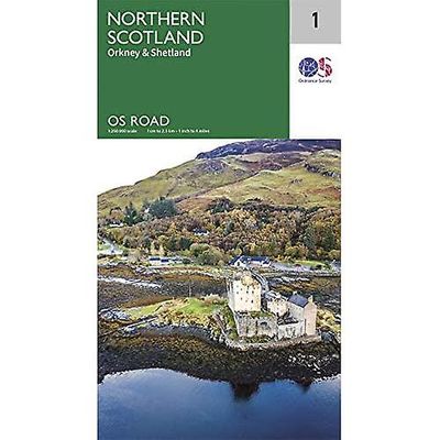 Nord-Skottland. Orknøyene & Shetland (VEIKART FOR OS)