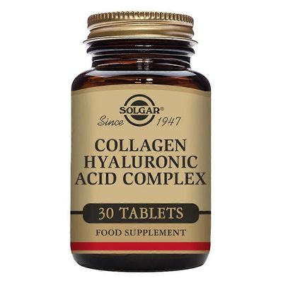 Solgar-kollageenihyaluronihappo 120 mg tabletit 30 (12556069)