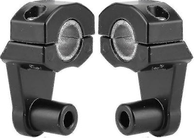 ohjaustangon nousukannatin, 2kpl 22mm / 28mm universaali kääntyvä moottoripyörän ohjaustanko nousuputken kiinnike puristin cnc alumiiniset ohjausta...