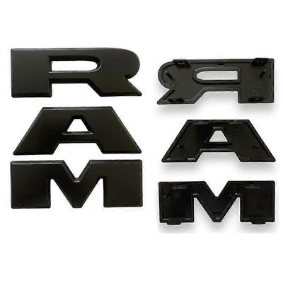 Uusi RAM-säleikön logo Dodge RAM 1500 -säleikön logolle Ram pickup -tarra ABS-muutos