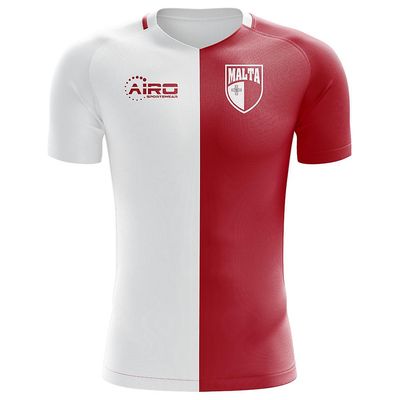 Airo Sportswear 2024-2025 Malta Home Concept Fodboldtrøje Rød XXL