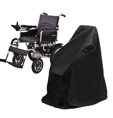 Eldre Elektrisk rullestol Cover Vanntett beskyttelse Svart 115cmx75cmx130cm