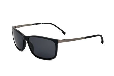 Solbriller Hugo Boss BOSS 1248/S 003 MATTE SORT 59/16/145 MAND 59 mm