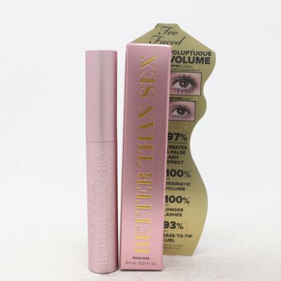 Too Faced Better Than Sex Mascara 0.27oz / 8ml Musta 0.27 oz