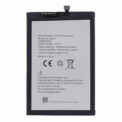 Infinix Hot 10i 3.87V 5850mAh Li-Ion polymeeriakkukokoonpano (koodi: BL-58CX)