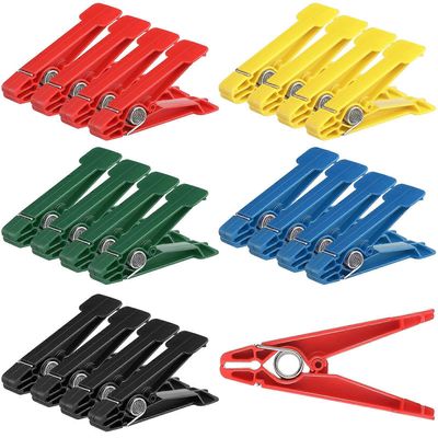 Porrastettu puristuspinniharjoituslaite sormien ja peukalon vahvistamiseen, eri värejä, otepitoa parantava harjoituslaite, kestävä materiaali