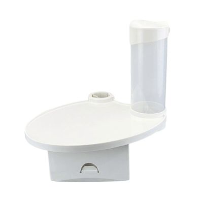 3 in 1 hammaslääkärituolin skaalausalusta kupin säilytyspidike laboratoriotyökalun kudoslaatikon kansi Valkoinen