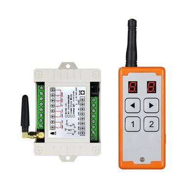 RF fjernkontroll 12v-48v 4ch fjernkontroll 315/433MHz relémottaker og sender