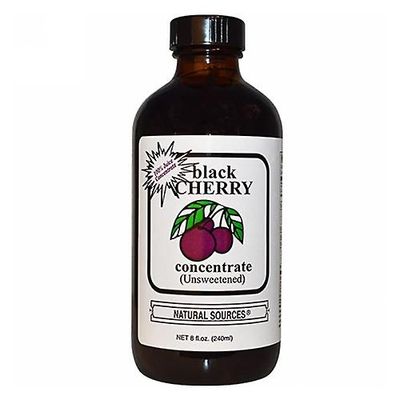 Natural Sources Naturliga källor Svart Körsbärskoncentrat, 8 Oz (Förpackning med 1)