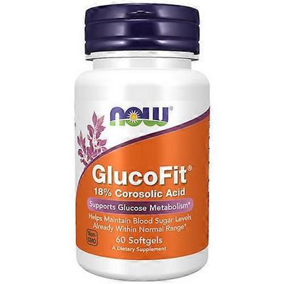 Now Foods GlucoFit, 60 Sgels (1 kpl pakkaus)