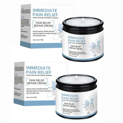 Magnesiumöljy-nivelvoide Helppokäyttöinen nivelkipuja lievittävä voide aktiivisille ihmisille 2pcs