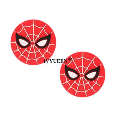 2 stk analoge tommelgrep for PS5 Dualshock 4 Ps4 Pro slank kontroller Stick Cap Cover for Xbox One Series 360-konsoll NR.36 Spiderman