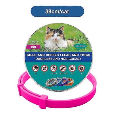 Uudet lemmikkikoiran kissan kaulapannat eläinlääkinnällinen kirppujen ja punkkien kaulus kissoille koirille loiskaulakoru suurille pienille koirill...