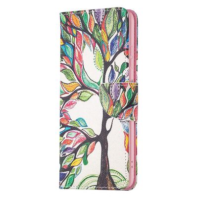 Gangxun Etui til Nokia G21/ Nokia G11 mønster cover folio med kickstand Tree of Life