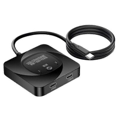 Usb-c kaksisuuntainen kytkin Data Video Switcher