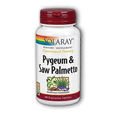 Solaray Pygeum &; Saw Palmetto, 60 korkkia (1 kpl pakkaus)