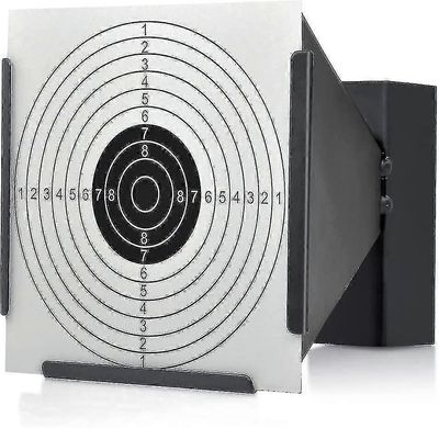 14 x 14cm kohdejalusta + 100 kohdetta ilmapellettiloukku airsoft-kivääri musta suppilo