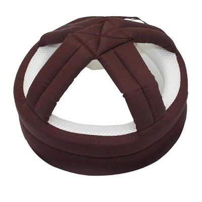 Vanhusten suojakypärä, suojakypärä säädettävä, kahvin väri