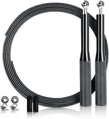 Mikasa Sjippetov, speed rope med skridsikkert premium aluminiumshåndtag og kuglelejer, justerbart sjippetov