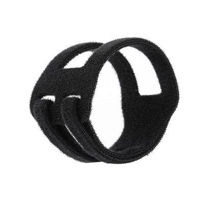 Bærbar justerbar tynd sports yoga armbånd fitnessforstuvningsbeskyttelse Sort