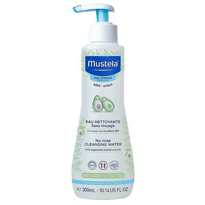 Mustela ei huuhtelu puhdistus vesi 300ml (sininen)
