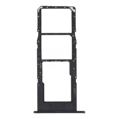 For Samsung Galaxy A14 5G A146B OEM SIM + SD-kortskuffholder Erstatningsdel (uten logo) Svart