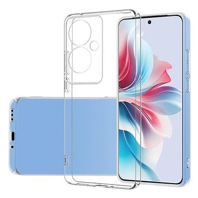 Oppo Reno11 F 5G -kotelolle TPU erittäin ohut kristallinkirkas puhelimen kansi