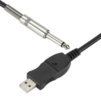 Coosilo 3m USB Guitar Kabelguitar Link Kabel