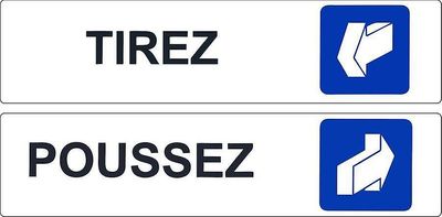 akachafactory 2X tarra tarra oven ovi kauppa toimisto push Panel