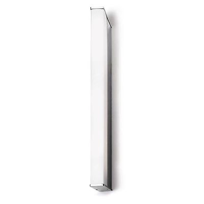 LEDS-C4 Lighting Toilet Q LED 1 Lys badeværelse Medium Væg Lys Chrome IP44