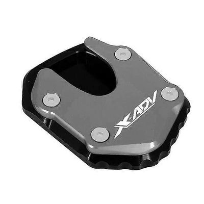 Moottoripyörän lisävarusteet HONDA X ADV X-ADV XADV 750 2021-2022 2023 CNC-tukijalan jalka Sivuseisontatuen jatketyynyn tukilevy maxpower x-ADV Harmaa
