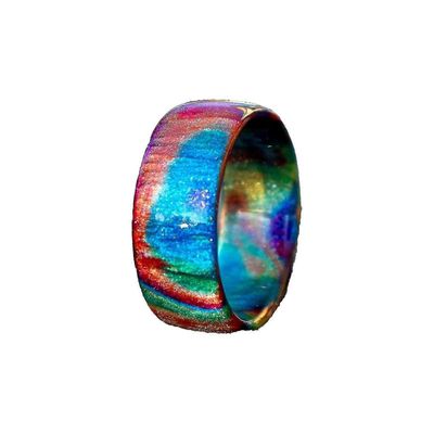 Naisten värikäs täynnä tähtiä Sormus hienolla ammattitaidolla ystävänpäivälahjoja varten Numero 7