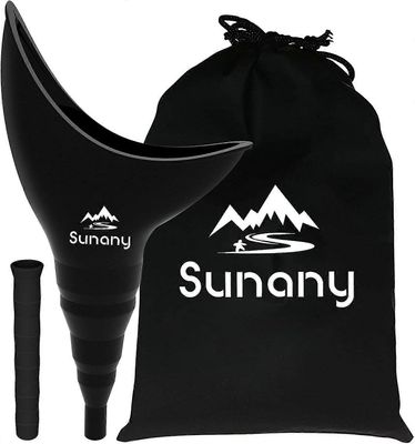 Naisten kannettava seisova pisuaari, uudelleenkäytettävä suppilo retkeilyyn, patikointiin