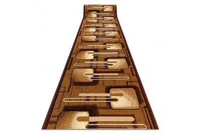 RugsX Runner BCF MALINA brun 60 cm 60x130 cm