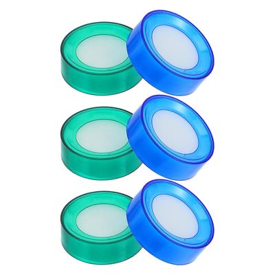 Sormenpääkosteuttajat Sienisormenkosteuttaja käteisen laskemiseen 6 kpl Sekalaiset värit 6.80X6.80X2.50CM