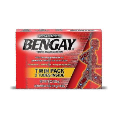 Erittäin vahva Bengay-kipua lievittävä voide, 2 ea