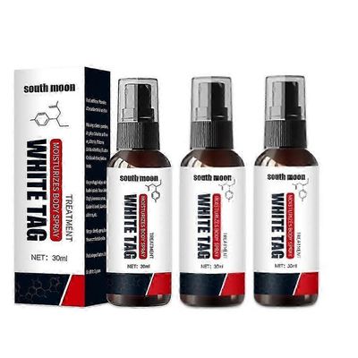 3x White Spot Reduce Spray White Tag Vitiligo Treatment Kosteuttava iho Vitiligo Care Spray 30ml Uusi