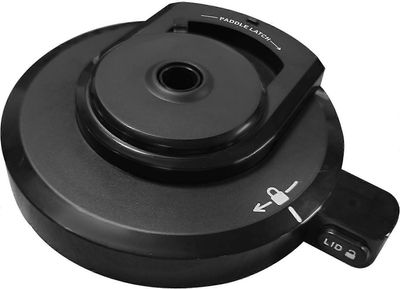 Ulkokulhon kansi Ninja Ice Creami Makerille, joka on yhteensopiva NC299AMZ/NC301/NC300 (ei melaa) uudelleenkäytettävien vaihtokannen lisävarusteide...