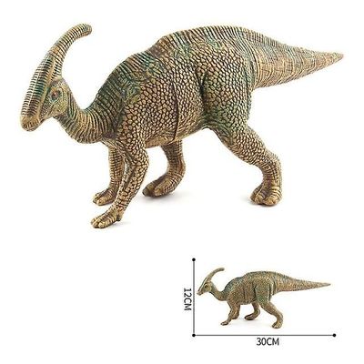 Ebox Dinosaur model legetøj: jurassic tyrannosaurus, indominus rex, triceratops, brontosaurus - 28 stilarter Parasit grøn