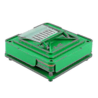 Kapselin täyttöalusta 00, jossa on 100 reikää ja kaavin kapselin täyteaineen helppoon käyttöön