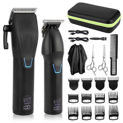 Miesten sähköiset hiustenleikkaustyökalut Sculpting Electric Clipper Musta