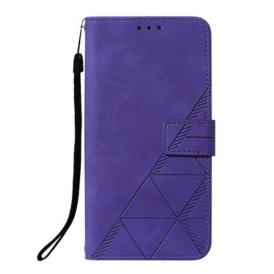 Gangxun Kompatibel med Xiaomi Redmi 10/ 10 Prime Case Læder Folio Cover Wallet Magnetic Premium Etui Coque lilla