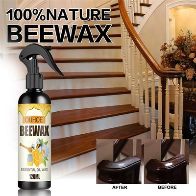 Besser Bivoks Spray Bier Voks Møbler Polish Og Cleaner, Bivoks Møbler Polish, Natural Wood Krydder Bivoks 1Pc