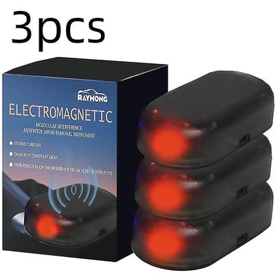 3x auton mikroaaltomolekyylijäänpoistolaite ajoneuvon aromaterapia lumenpoisto jäänpoisto jäätymisenestoaine autoon asennetut lumenpoistotyökalut