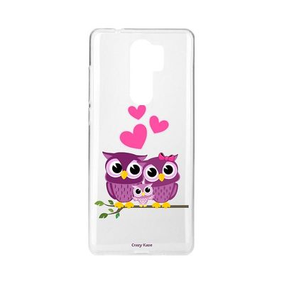 Crazy Kase Skrog til Xiaomi Redmi 9 Soft Owl Familie