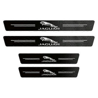 Jaguar XE XF XJ F-Type F-Pace XKR XEL XFL S F XK XJL XJ6 XJS X auton kynnyskilven suoja hiilikuitutarra 4 kpl auton ovea