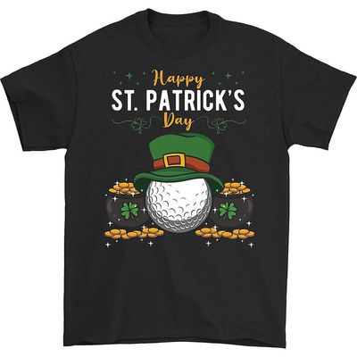 HISHARK Glad st. patrick's t-shirt sort L