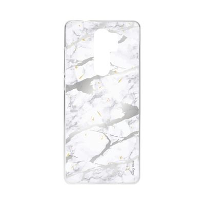 Crazy Kase Skrog til Xiaomi Redmi 9 Soft Grey Marble Effect